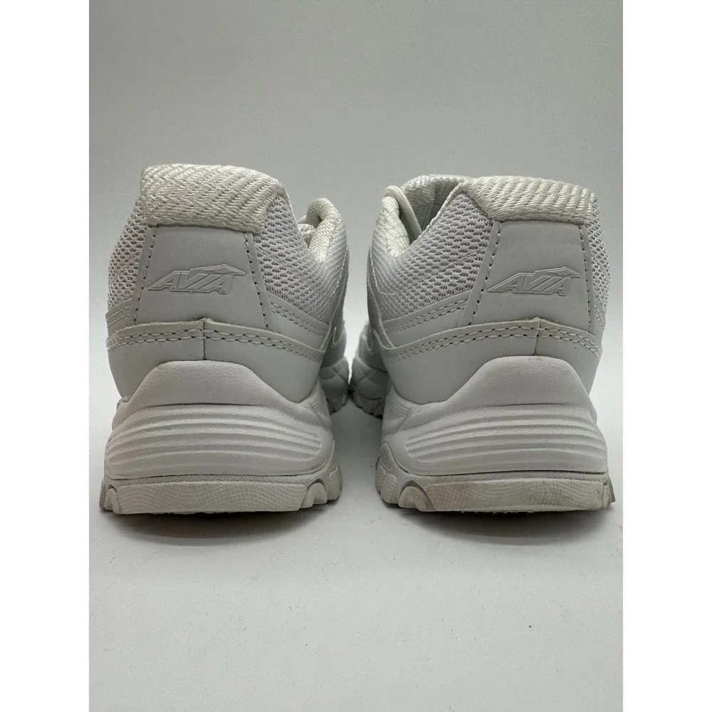 Avia Elevate Women's US 7 Wide White Memory Foam Walking Athletic Shoes NWT